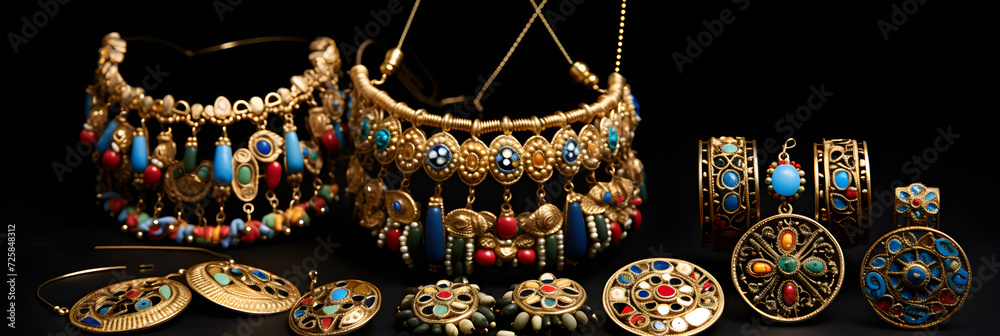 Engrossing Display of Ethnic Jewelry - A Reverie in Beads and Metal