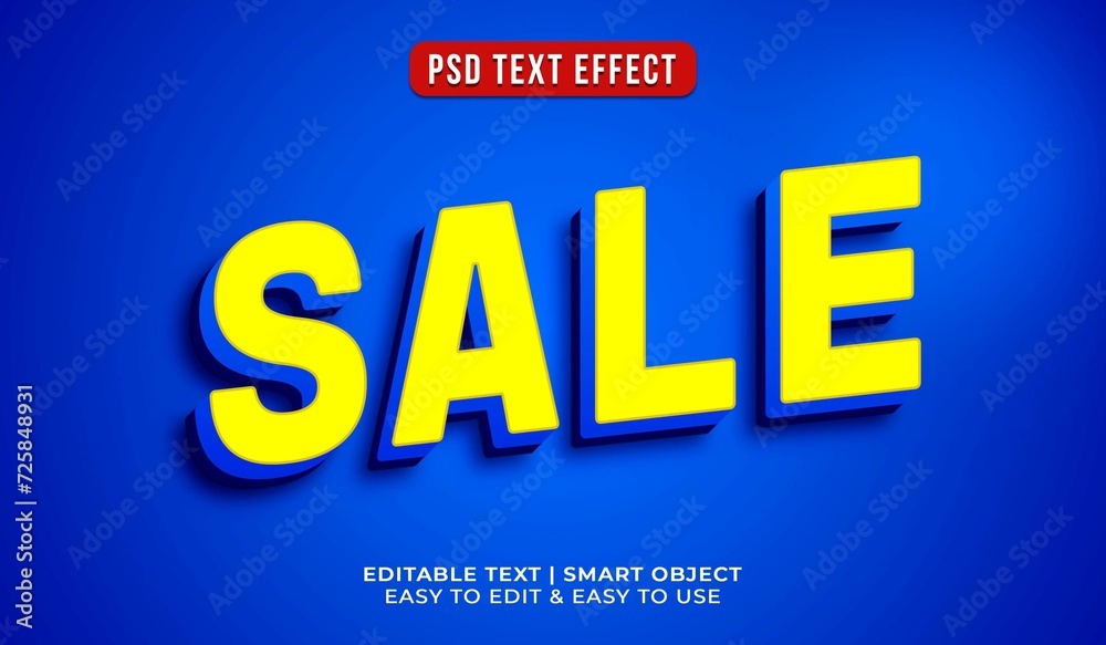 Text Effect 3D Style 1