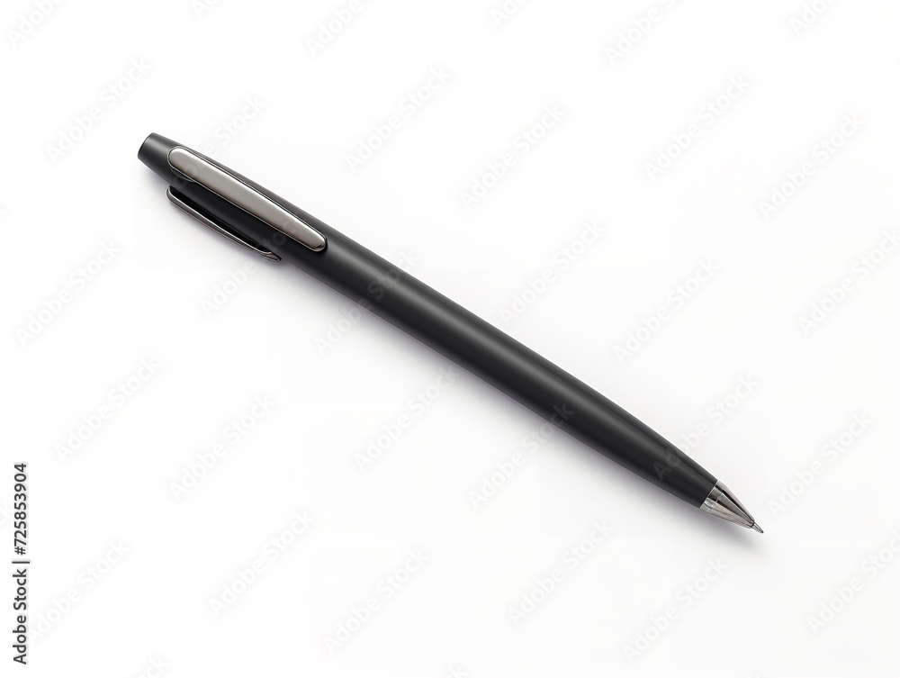 Graphite Mechanical Pencil Precision Writing Isolated on White Background AI Generated Graphite Mechanical Pencil Precision Writing Isolated on White Background AI Generated