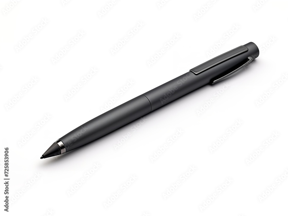 Graphite Mechanical Pencil Precision Writing Isolated on White Background AI Generated Graphite Mechanical Pencil Precision Writing Isolated on White Background AI Generated