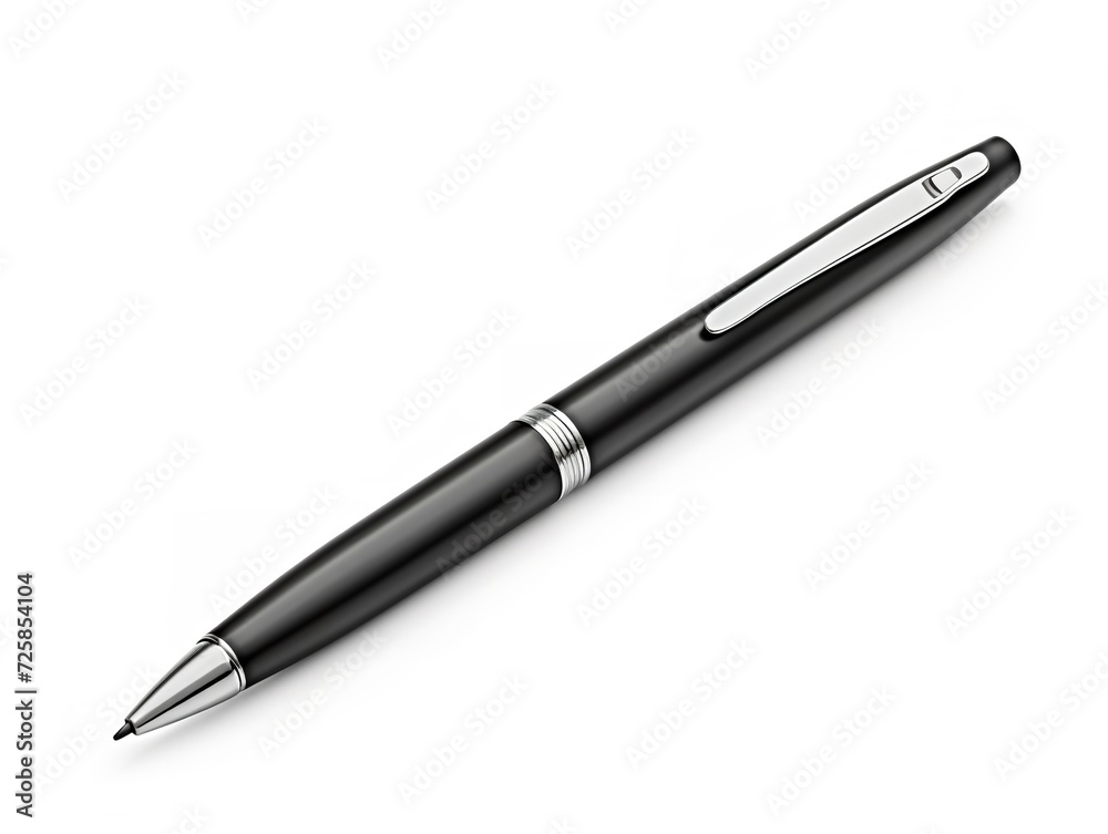 Graphite Mechanical Pencil Precision Writing Isolated on White Background AI Generated Graphite Mechanical Pencil Precision Writing Isolated on White Background AI Generated