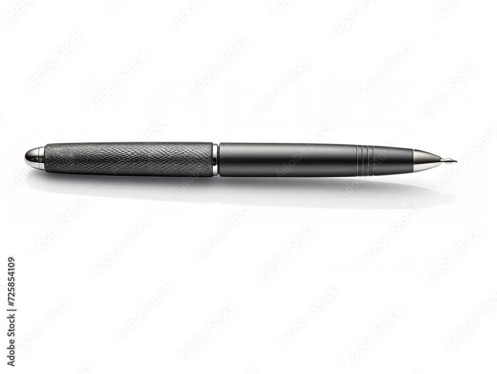 Graphite Mechanical Pencil Precision Writing Isolated on White Background AI Generated Graphite Mechanical Pencil Precision Writing Isolated on White Background AI Generated