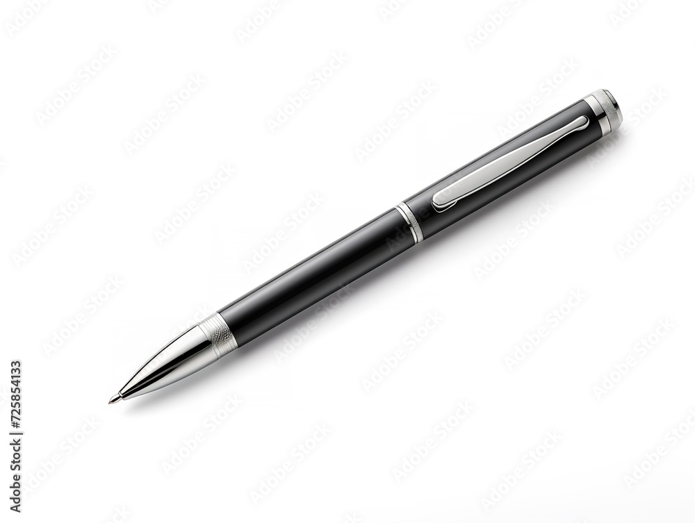 Graphite Mechanical Pencil Precision Writing Isolated on White Background AI Generated Graphite Mechanical Pencil Precision Writing Isolated on White Background AI Generated
