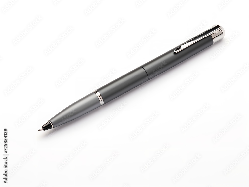 Graphite Mechanical Pencil Precision Writing Isolated on White Background AI Generated Graphite Mechanical Pencil Precision Writing Isolated on White Background AI Generated