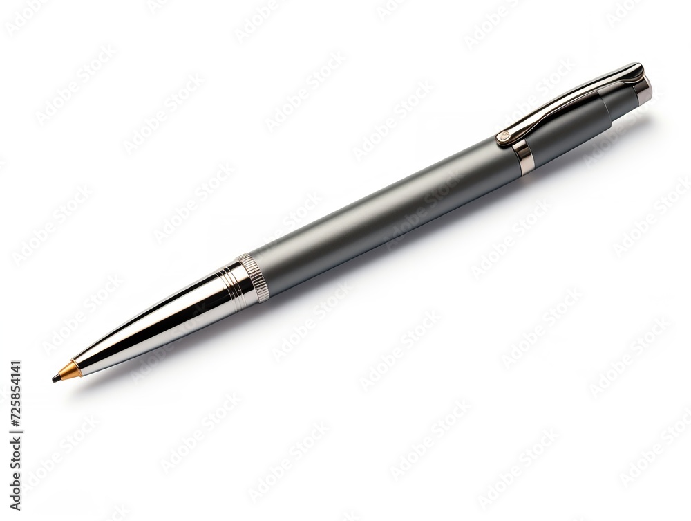 Graphite Mechanical Pencil Precision Writing Isolated on White Background AI Generated Graphite Mechanical Pencil Precision Writing Isolated on White Background AI Generated