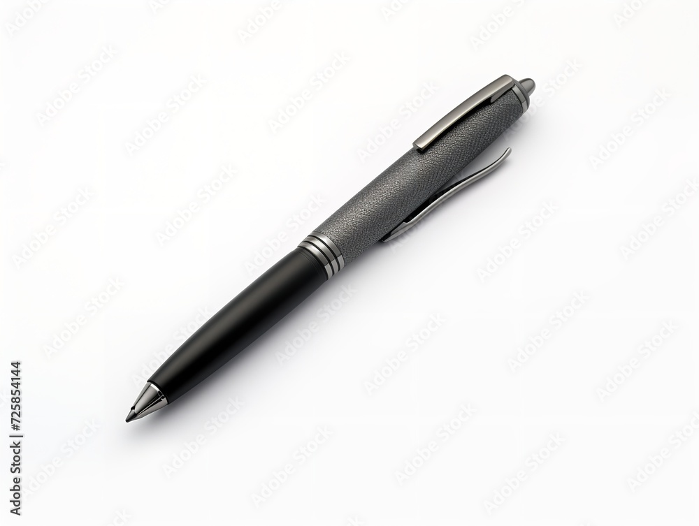 Graphite Mechanical Pencil Precision Writing Isolated on White Background AI Generated Graphite Mechanical Pencil Precision Writing Isolated on White Background AI Generated