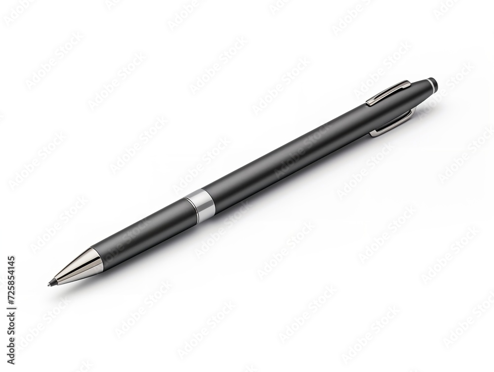 Graphite Mechanical Pencil Precision Writing Isolated on White Background AI Generated Graphite Mechanical Pencil Precision Writing Isolated on White Background AI Generated