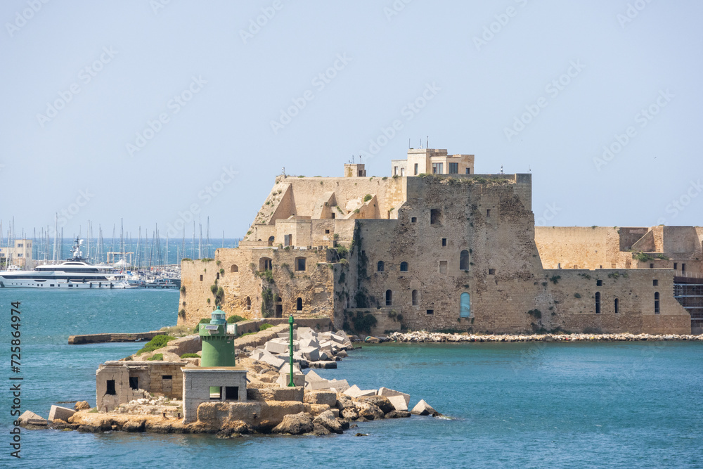 Porto di Brindisi in Puglia, Italia