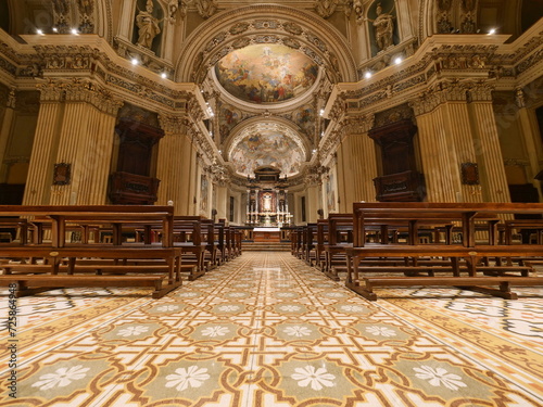 Sancta Maria delle Lacrime basilic in Treviglio, Lombardy, Italy photo
