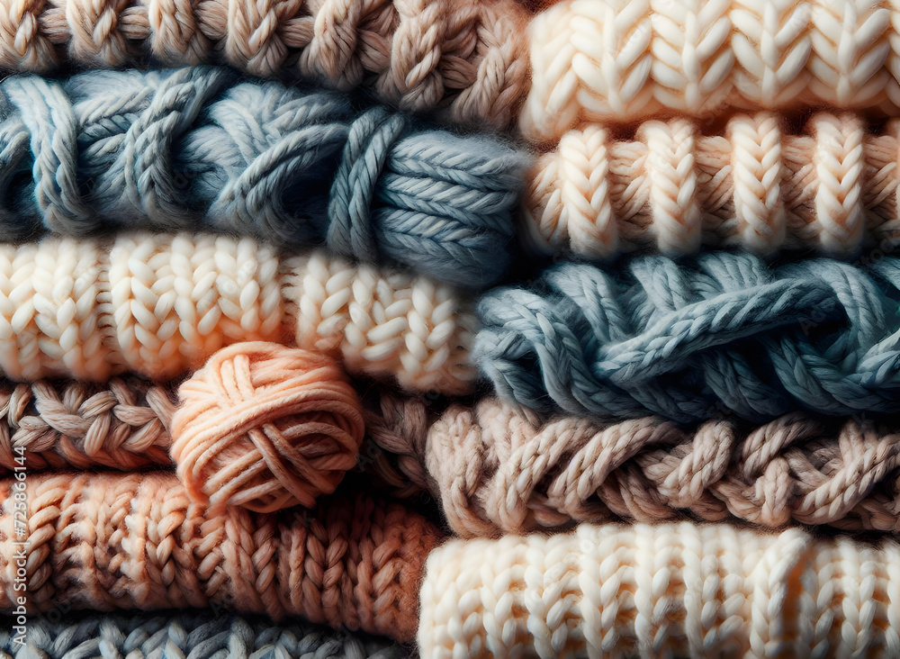 Knitted woolen or cashmere texture background Knitted woolen or cashmere texture background