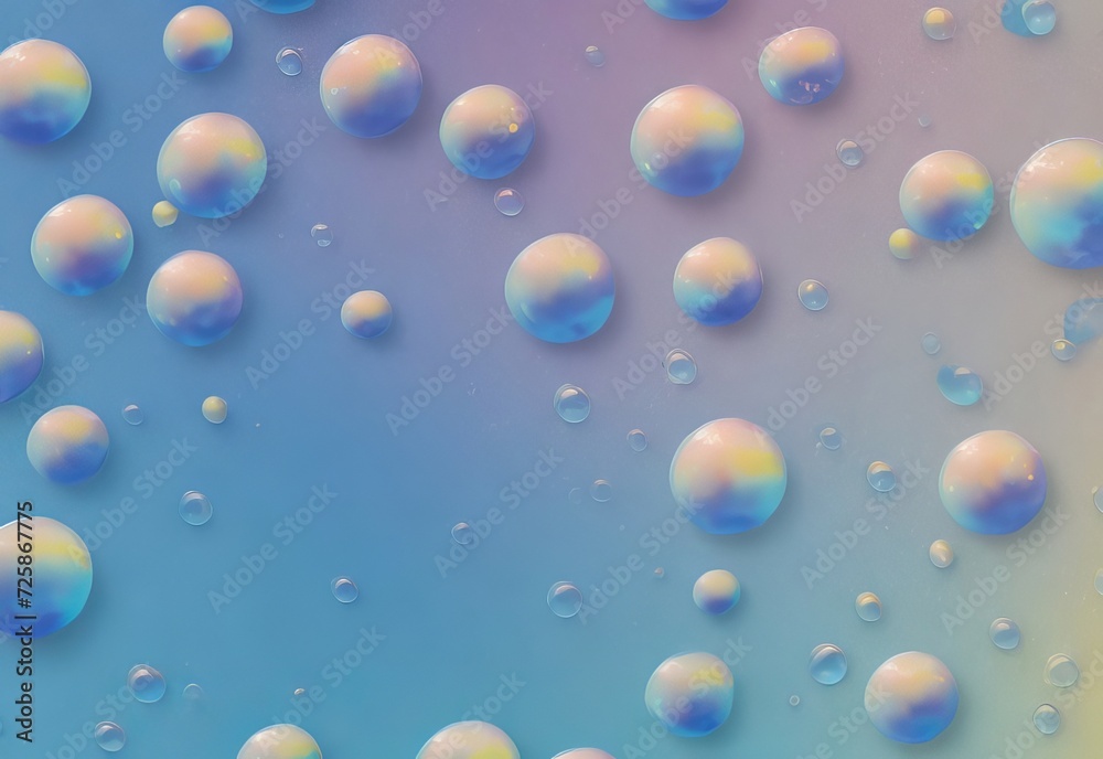 Painted textured background with bubble pattern Painted textured background with bubble pattern
