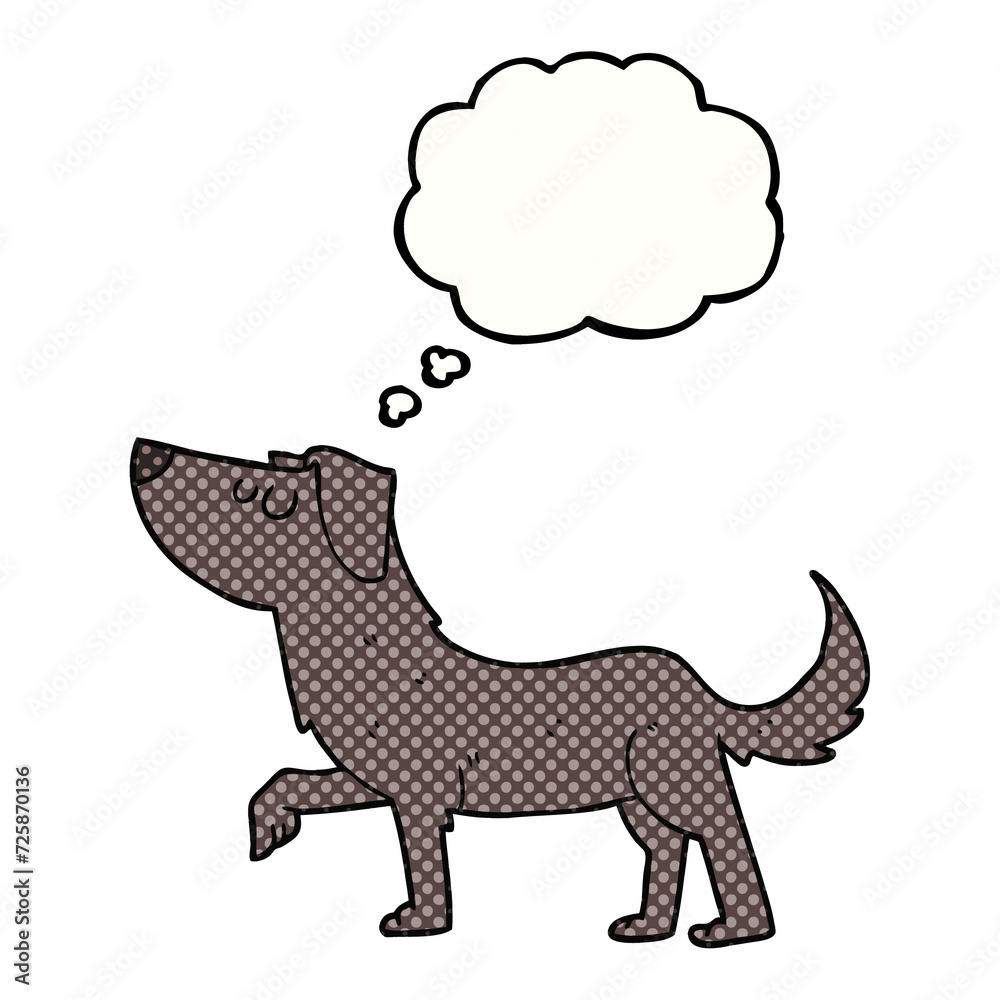thought bubble cartoon dog thought bubble cartoon dog