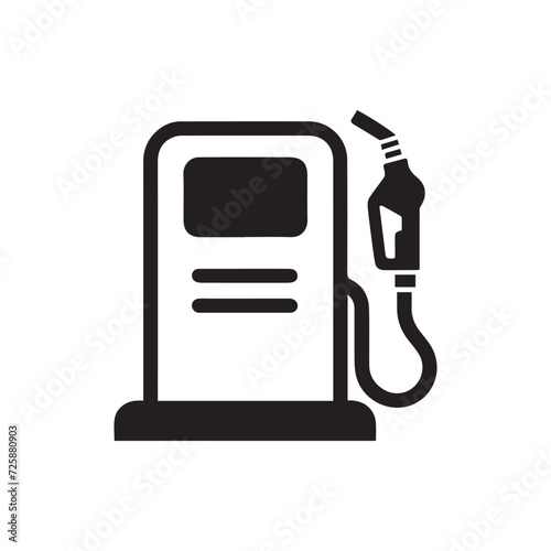 Fuel pump icon vector