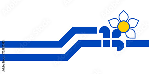Flag of the Franco-Colombiens