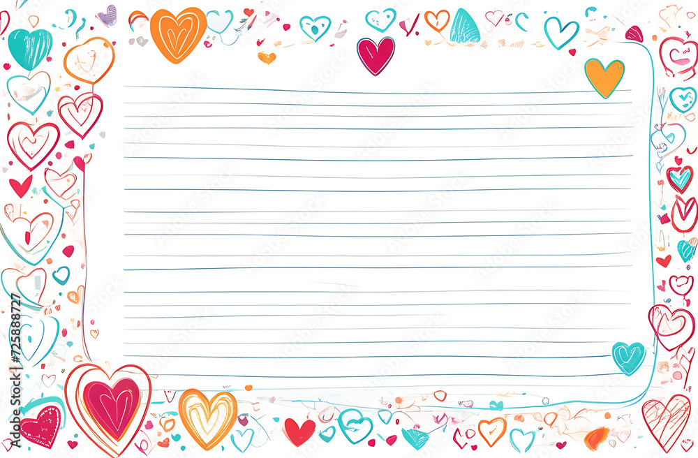 card for Valentine's Day or card of hearts and love
card for Valentine's Day or card of hearts and love