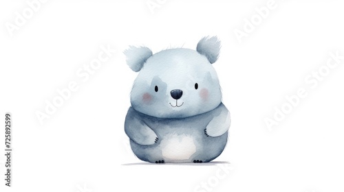 bear illustration,isolated on white background © Maryna