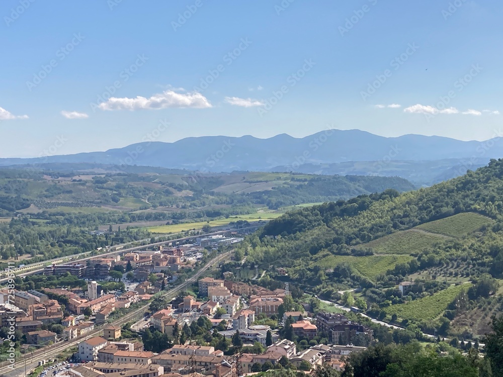 Panoramic View of ⁨Orvieto⁩, Italy 
