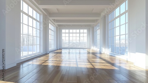 Sleek Modern Interior with Natural Light © ArtCookStudio