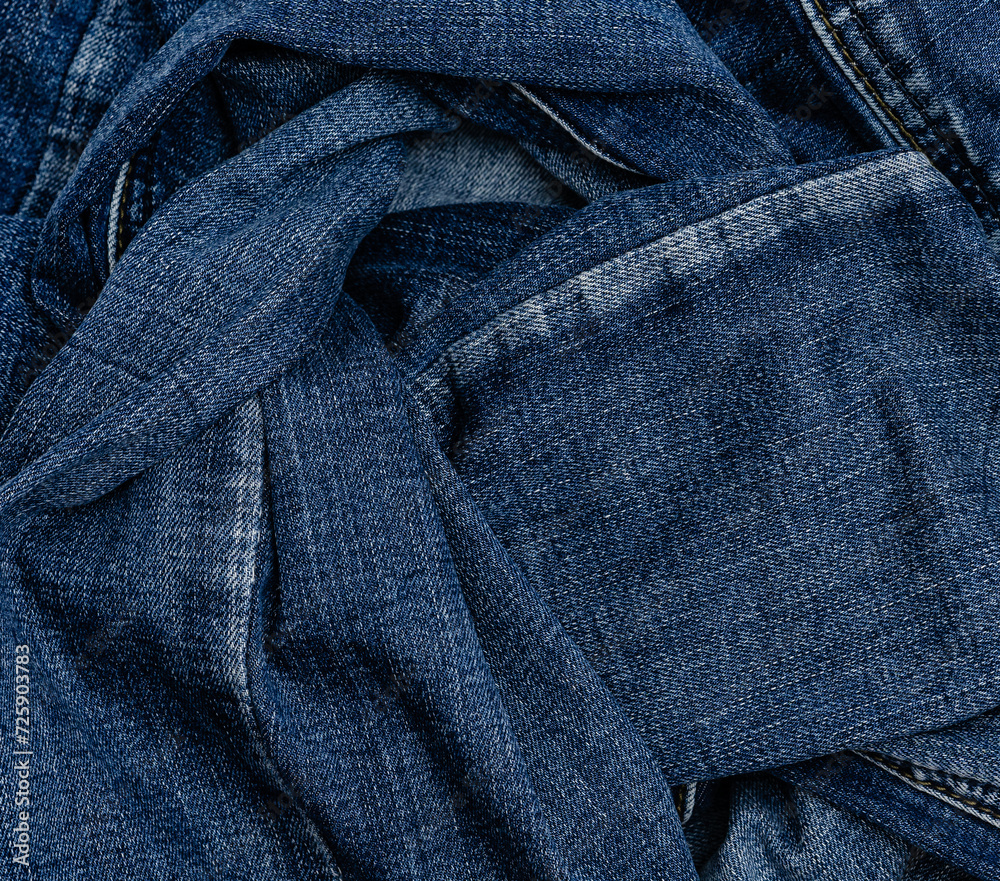 Naklejka premium Jeansstoff