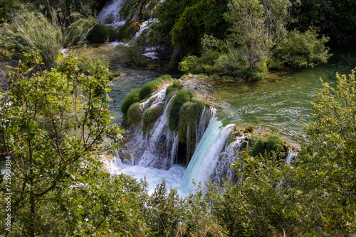Fototapeta Naklejka Na Ścianę i Meble -  Cascate del Parco Nazionale di Krka in Croazia