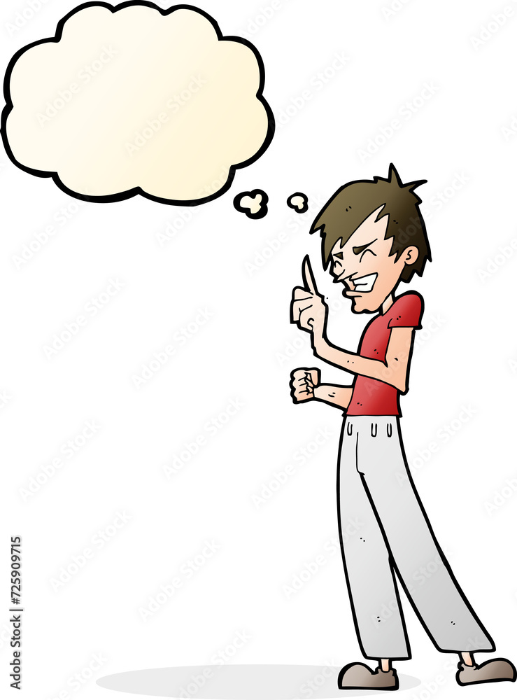 cartoon angry man arguing with thought bubble cartoon angry man arguing with thought bubble