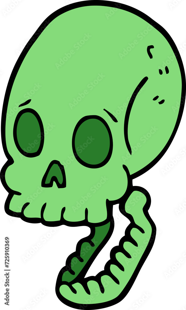 cartoon doodle skull cartoon doodle skull