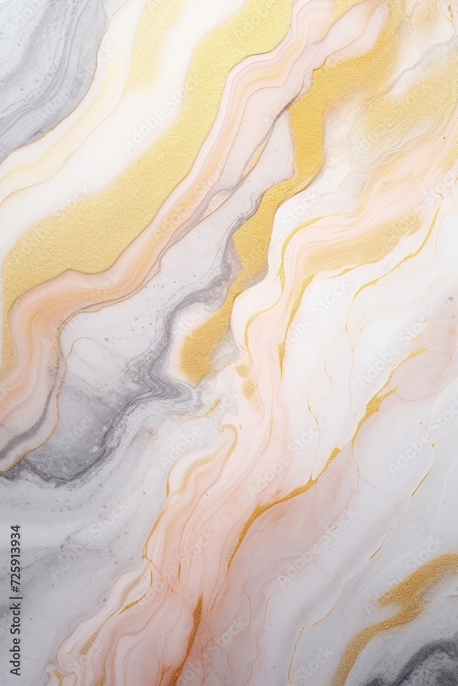 Ethereal marble design with waves of gold, pink, and gray, perfect for luxurious branding, sophisticated backgrounds, or high-end product visuals. Pastel colors. Vertical format. Ethereal marble design with waves of gold, pink, and gray, perfect for luxurious branding, sophisticated backgrounds, or high-end product visuals. Pastel colors. Vertical format.