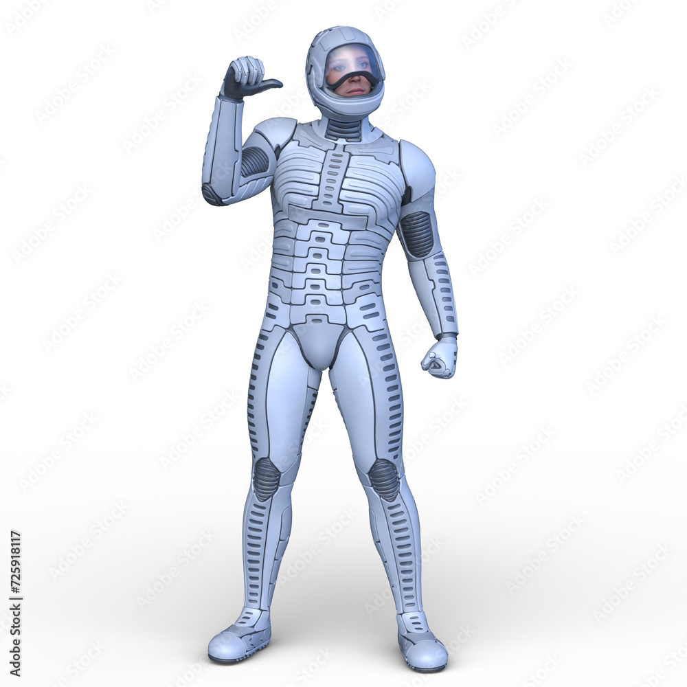 サイバーマン 3DCGレンダリング サイバーマン 3DCGレンダリング
