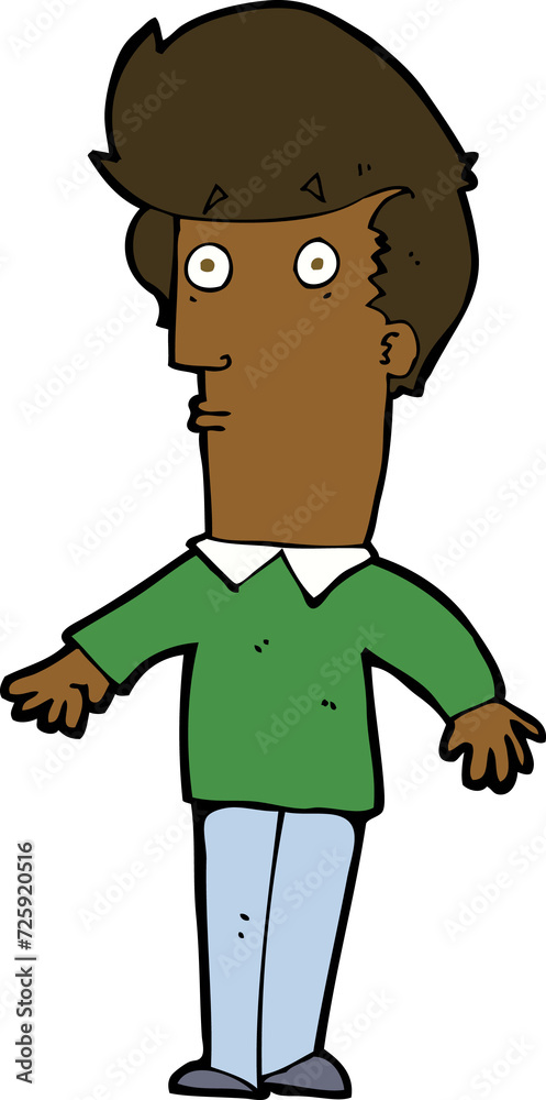 cartoon startled man cartoon startled man