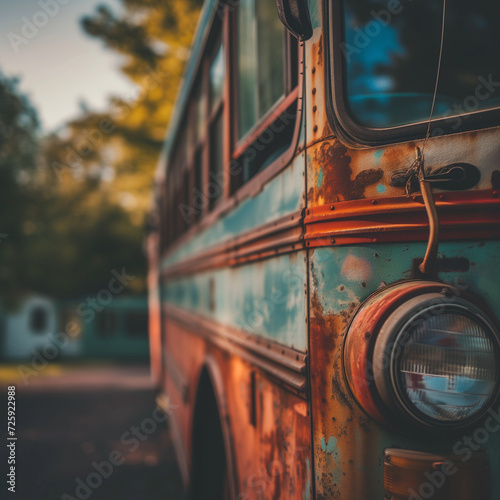 High-Resolution Travel Photograph featuring a bus