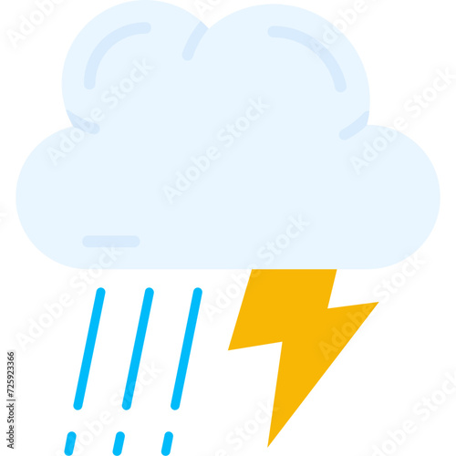 Thunder strom Icon