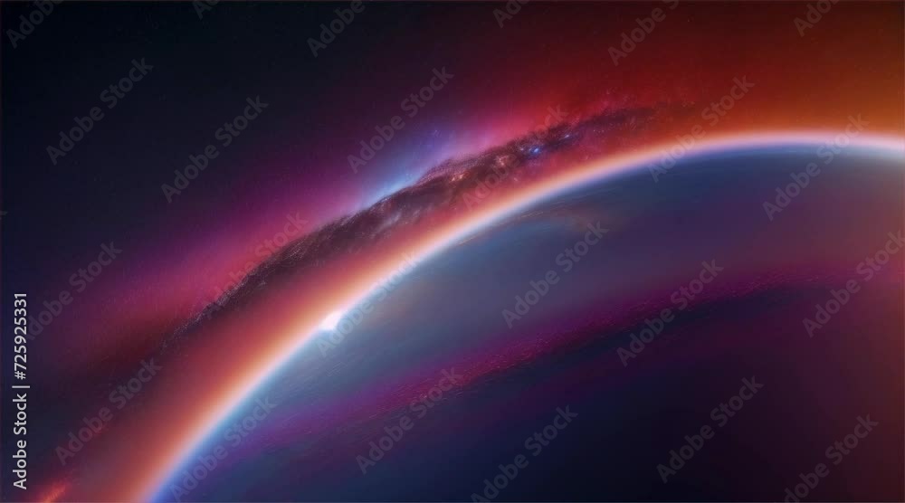 rotation of planet earth in space. rotation of planet earth in space.