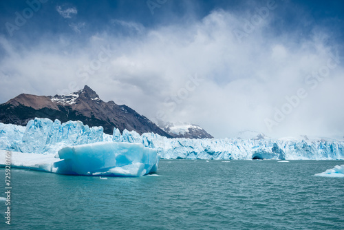 Vistas del Glaciar Perito Moreno, en la Patagonia Argentina