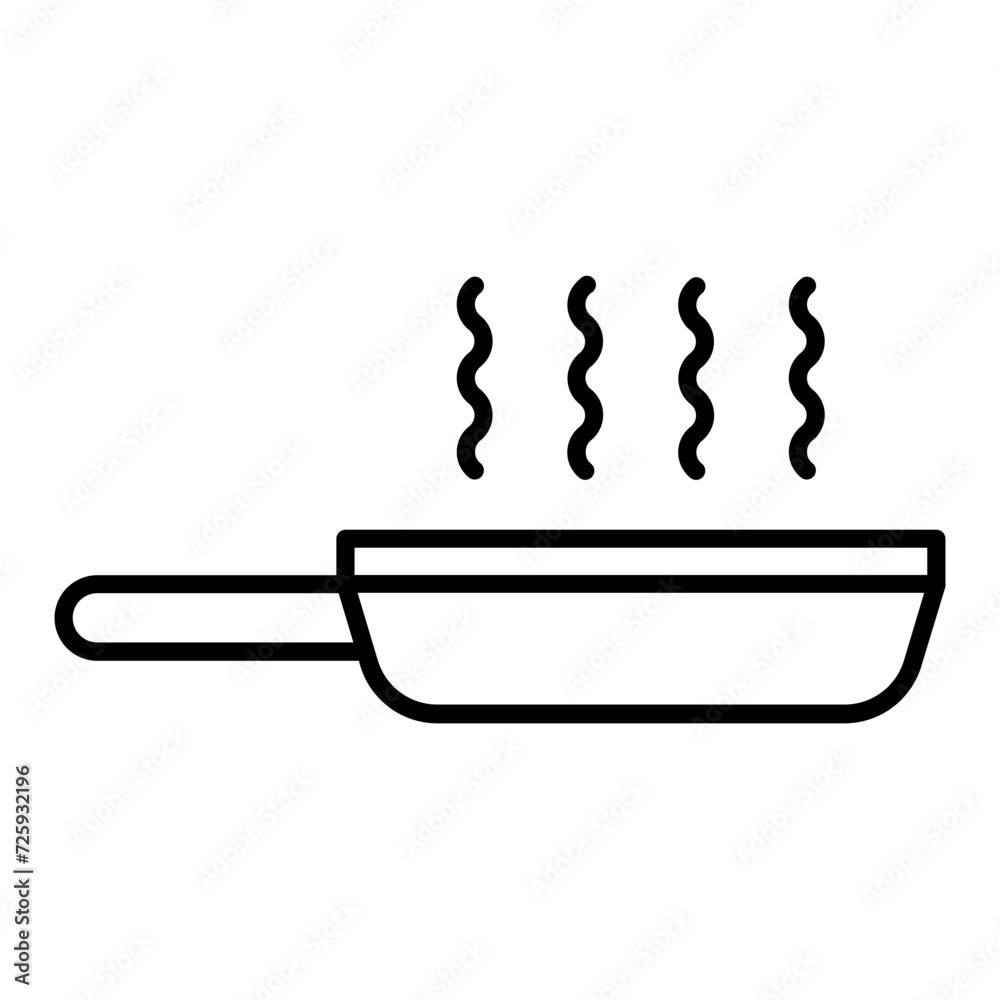 Fry Pan Icon Fry Pan Icon