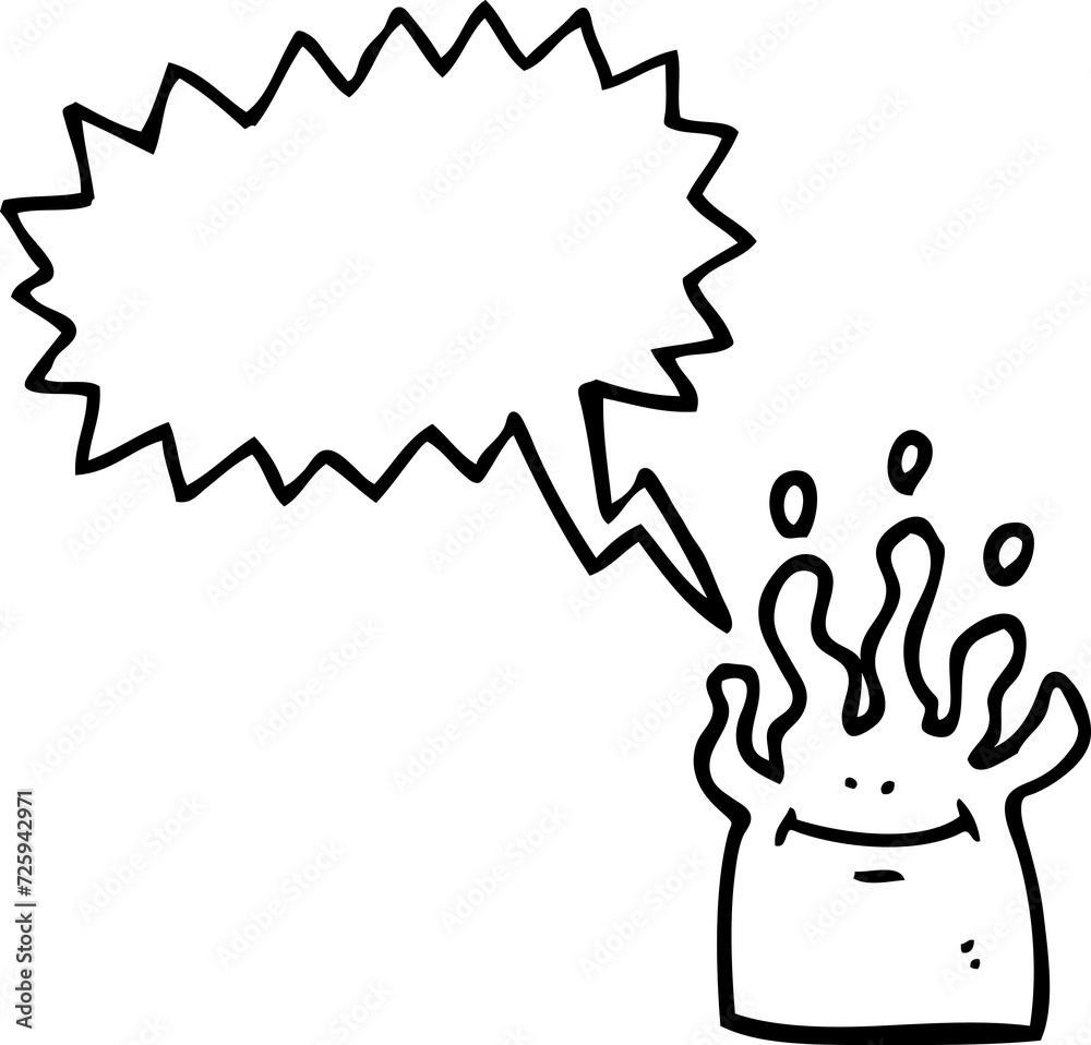 speech bubble cartoon little alien speech bubble cartoon little alien