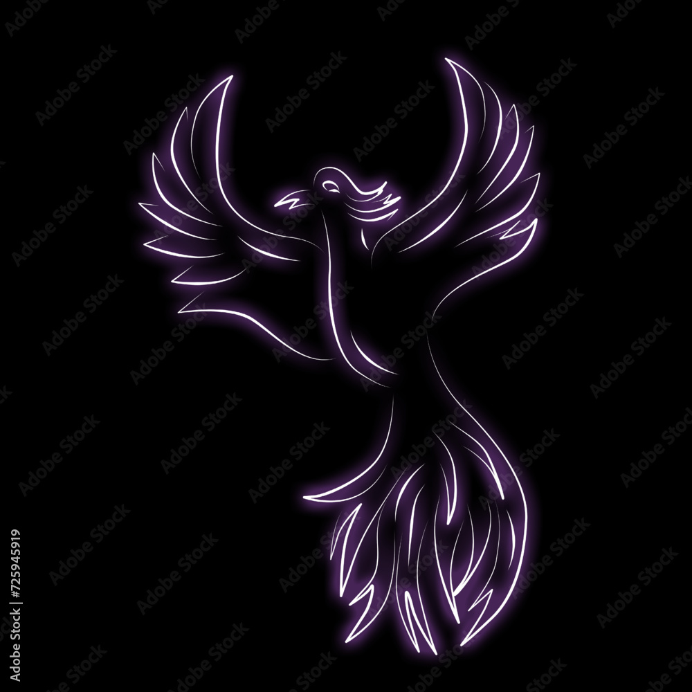 Obraz premium Pigeons Light