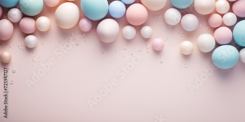 Colorful Balloons Floating in the Air