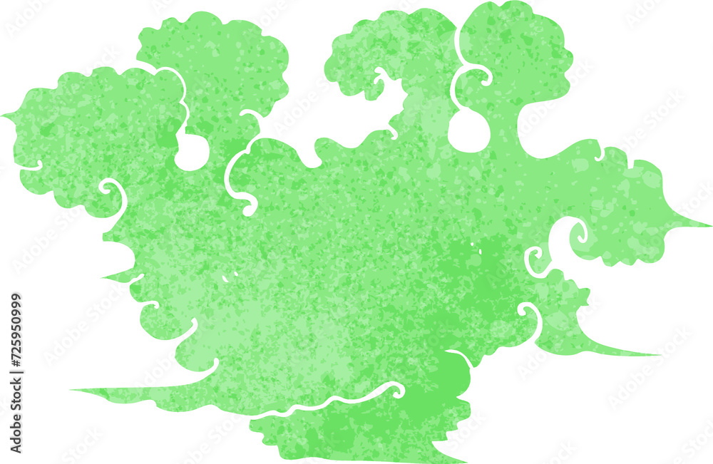 cartoon gas cloud cartoon gas cloud