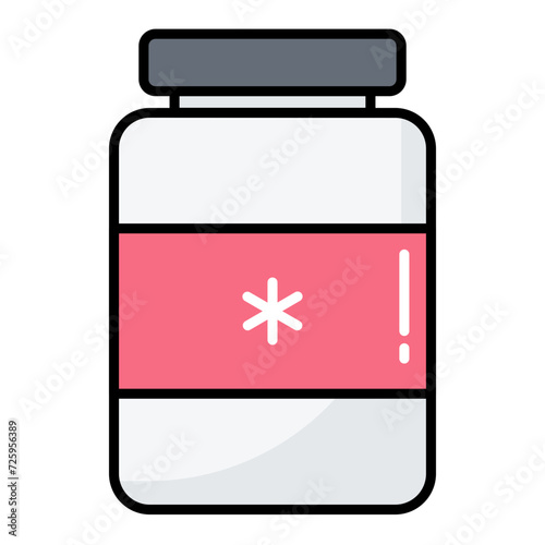 Proteins Jar Icon