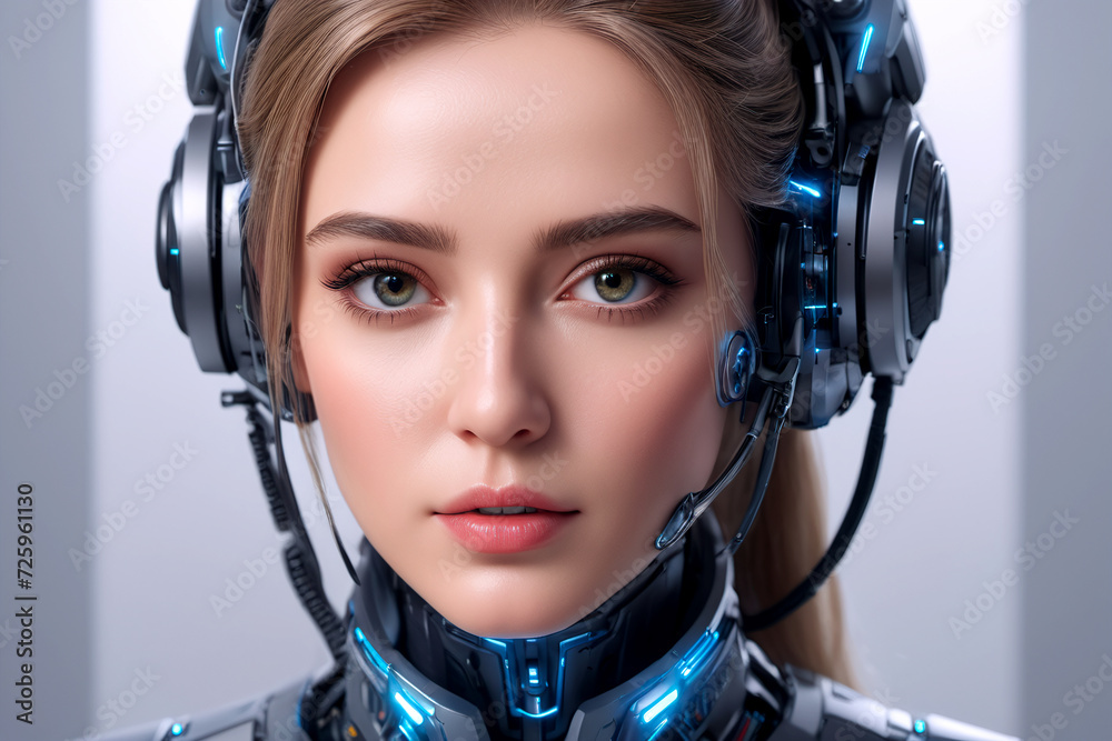 Artifical human-like robot humanoid robot hybrid Artifical human-like robot humanoid robot hybrid