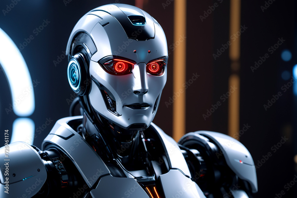 Artifical human-like robot humanoid robot hybrid