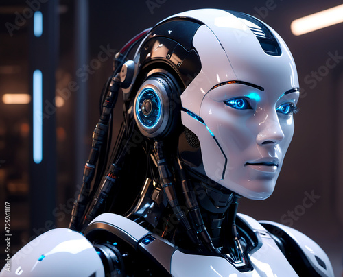 Artifical human-like robot humanoid robot hybrid