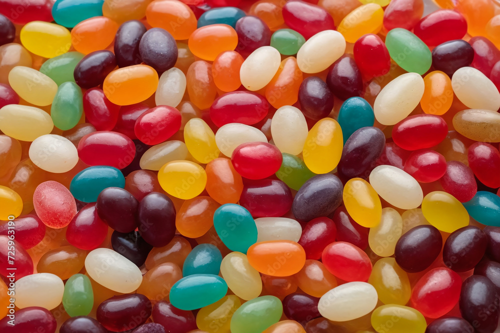 Heap of colofrul jelly candy Heap of colofrul jelly candy