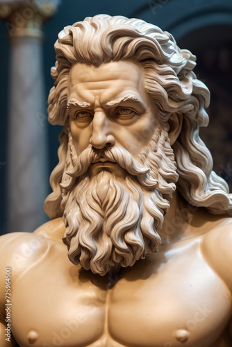 Statue of greece main god Zeus