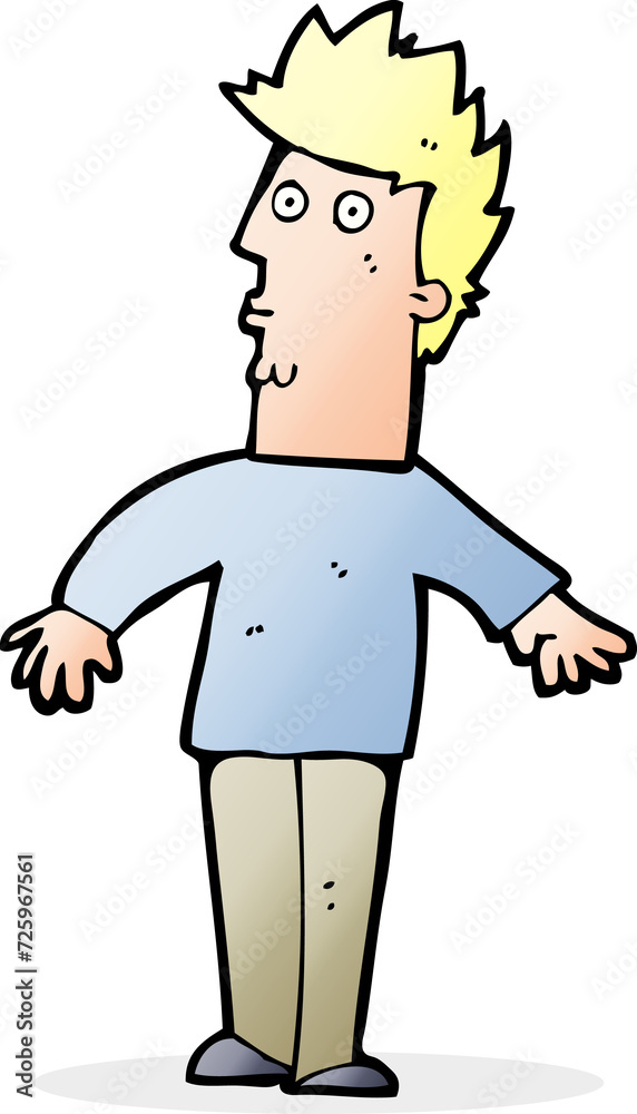 cartoon surprised man cartoon surprised man