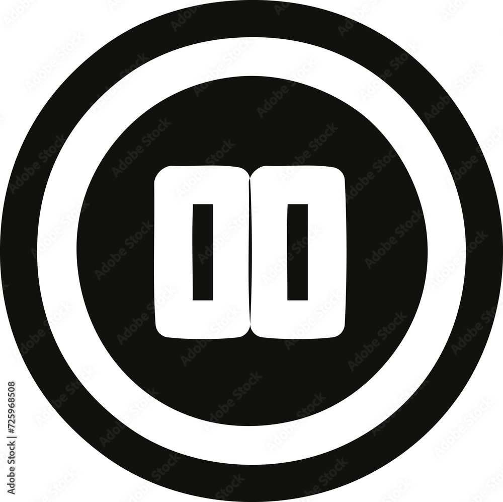pause button icon pause button icon