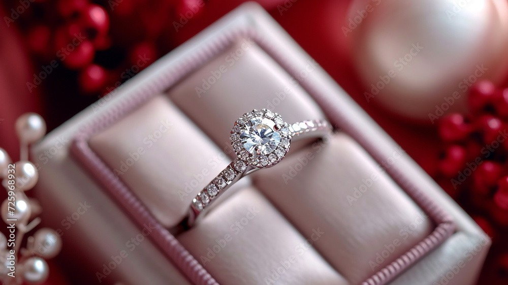 Engagement ring piece of jewelry, romantic relationship, decision to get married, precious gemstone, diamond, love, bride and groom couple ceremony box luxury. Engagement ring piece of jewelry, romantic relationship, decision to get married, precious gemstone, diamond, love, bride and groom couple ceremony box luxury.