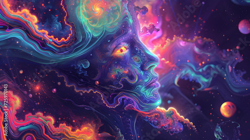 background psychedelic