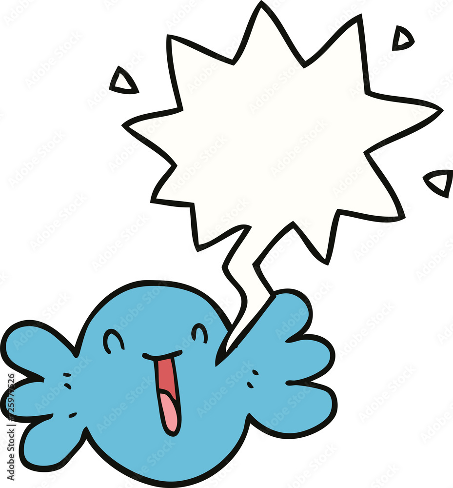cartoon happy candy and speech bubble cartoon happy candy and speech bubble