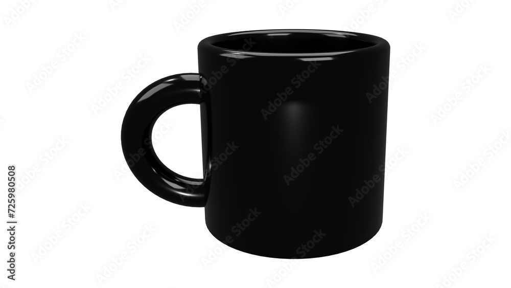blank black mug mockup isolated on white background, coffee cup mock up cutout on empty backdrop blank black mug mockup isolated on white background, coffee cup mock up cutout on empty backdrop